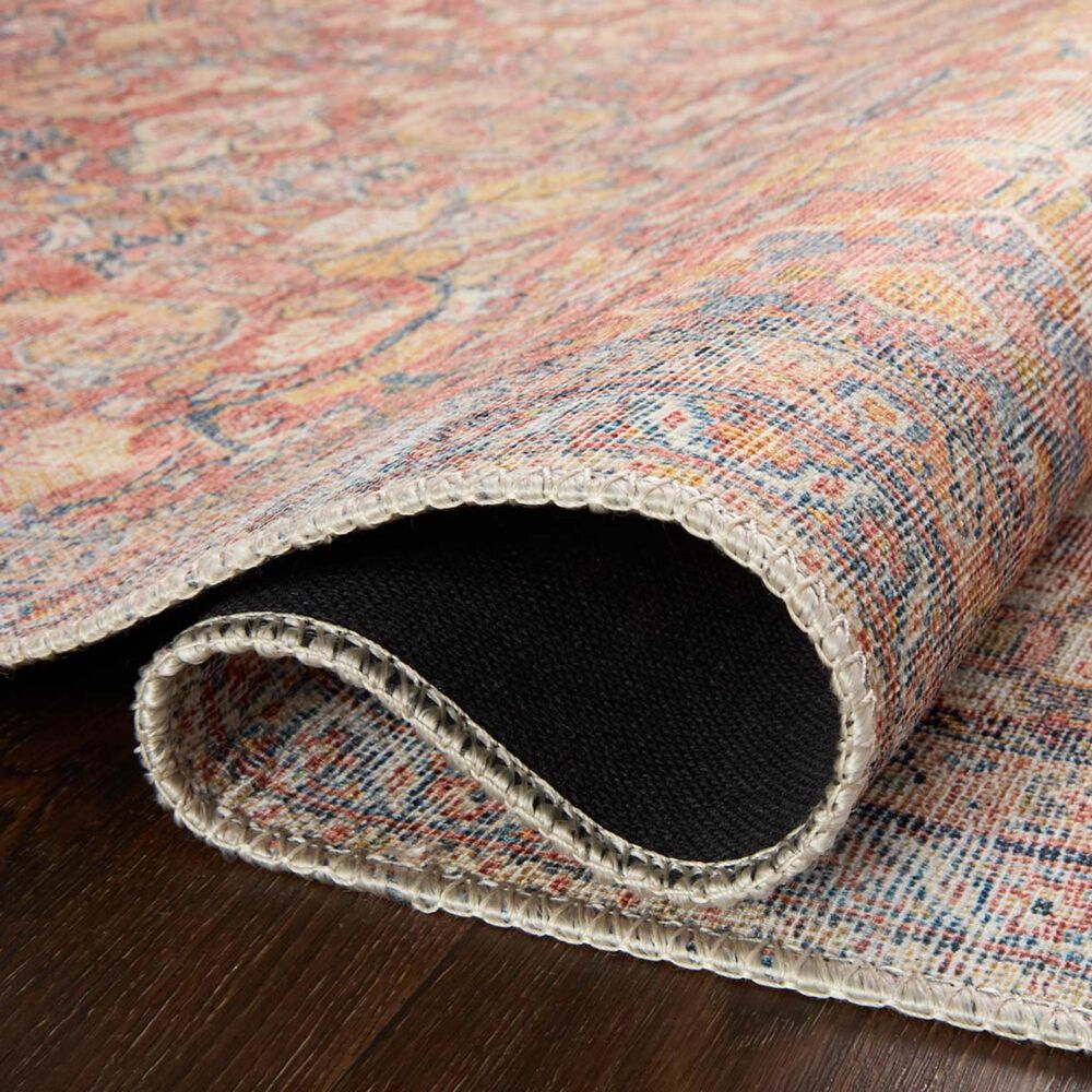 Loloi Adrian 2&#39; x 5&#39; Rust and Denim Area Rug, , large