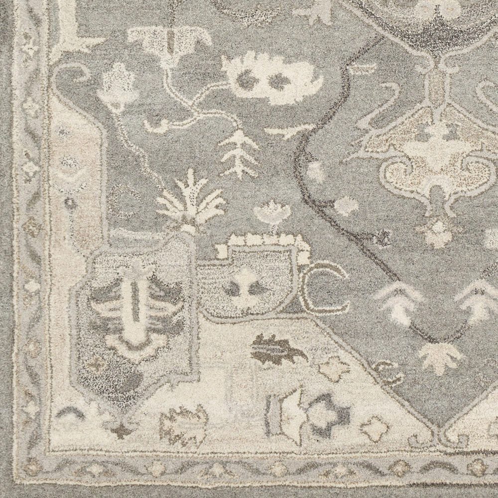 Surya Caesar 6&#39; x 9&#39; Oval Charcoal, Taupe, Tan, Black, Light Beige and Brown Area Rug, , large