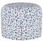 Skyline Furniture Ely Ottoman in Brush Cheetah Blue, , large