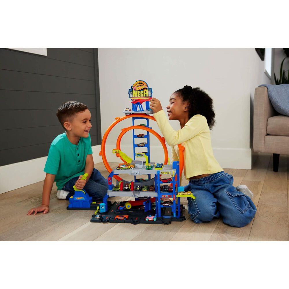 Hot Wheels City Mega Garage Playset in Multicolor, , large