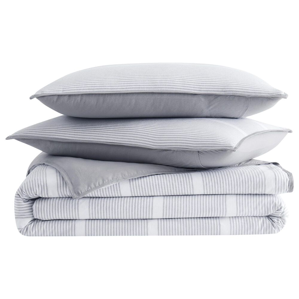 Pem America Brooklyn Loom Niari 2-Piece Twin/Twin XL Comforter Set in Grey, , large