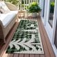 Dalyn Rug Company Wonderland WN32 2"3" x 7"6" Green Indoor/Outdoor Runner, , large