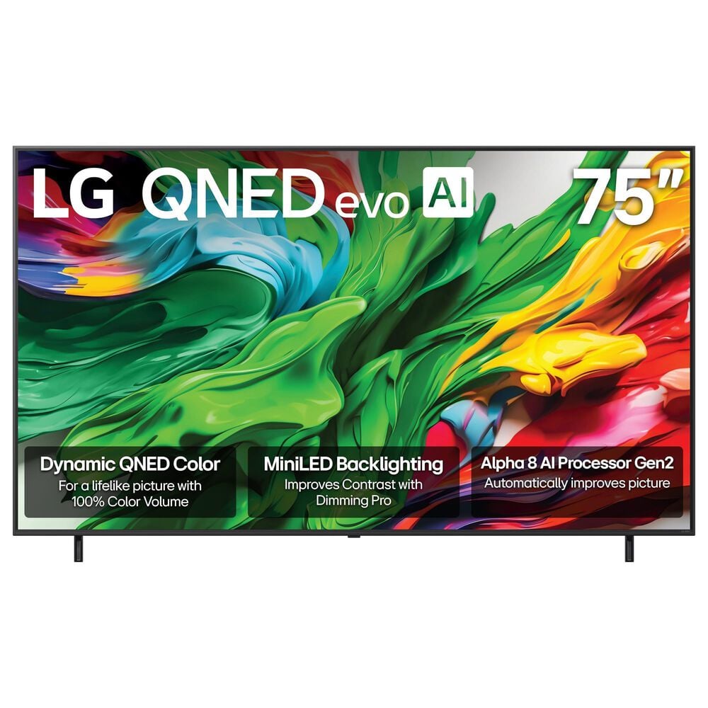 LG 75&quot; Class QNED85A Series evo AI Mini LED 4K Ultra HD in Black - Smart TV, , large