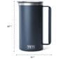 YETI Rambler 64 Oz Pitcher in Papaya, , large