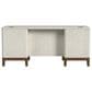Wycliff Bay Pomono Double Pedestal Executive Desk in White, , large