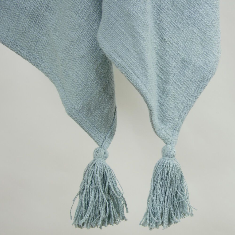 Rizzy Home 50&quot; x 60&quot; Ikat Throw in Teal, , large