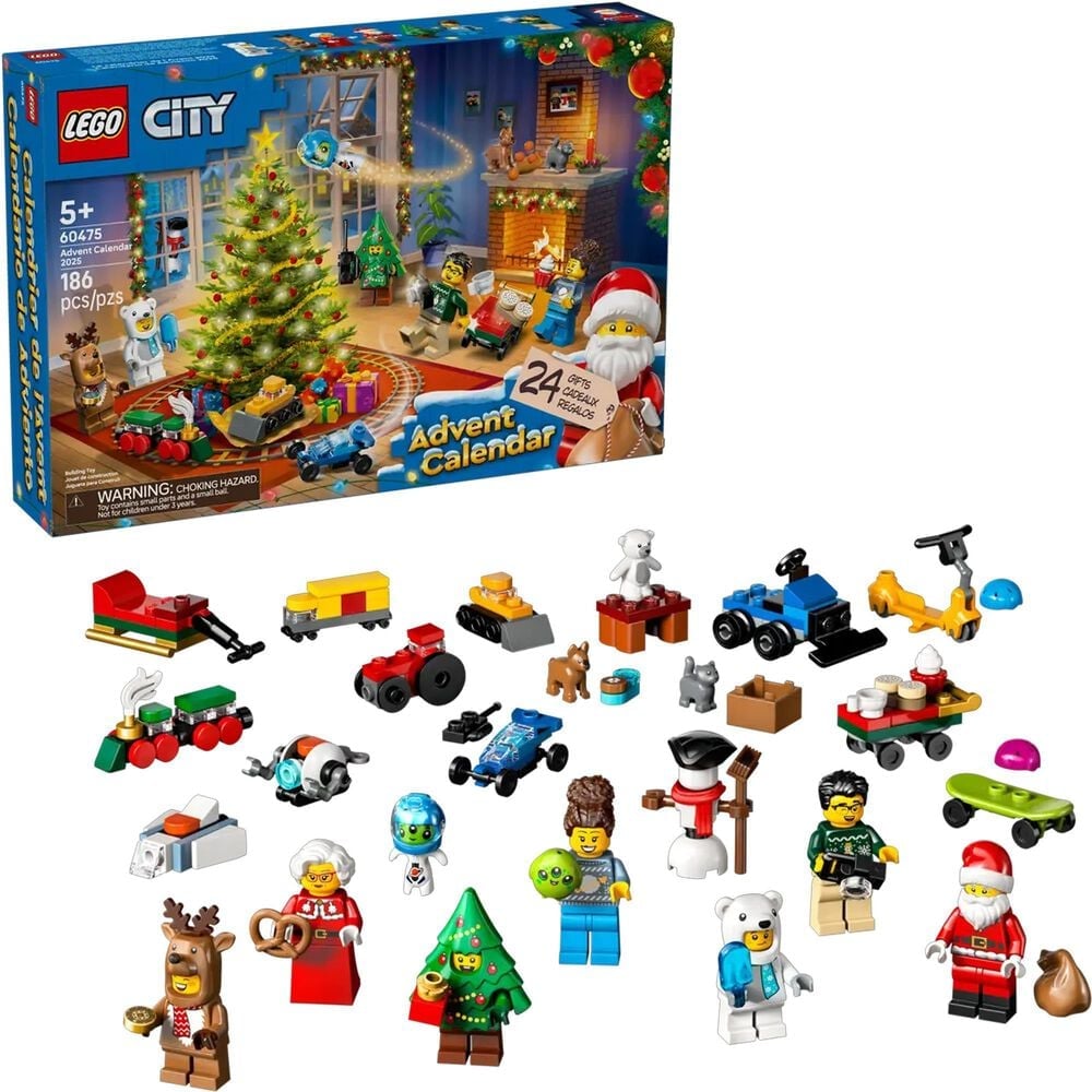 LEGO City Advent Calendar 2025 Building Set, , large