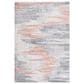 Safavieh Invista 5"3" x 7"6" Light Grey and Rust Area Rug, , large