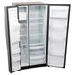 GE Appliances 23 Cu. Ft. Side by Side Refrigerator with External Dispenser in Fingerprint Resistant Stainless Steel, , large