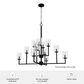 Hunter Kerrison 12-Light Chandelier in Natural Iron, , large
