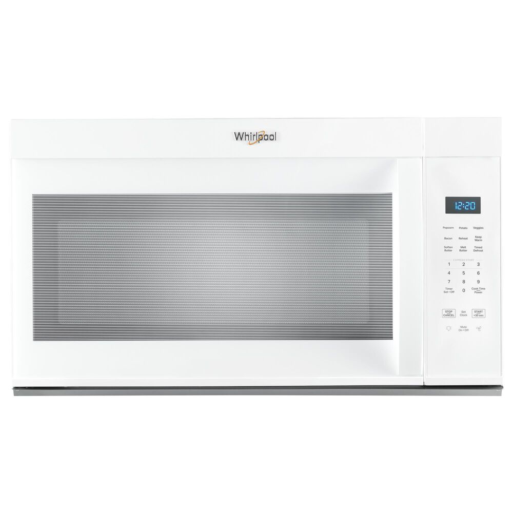 Whirlpool 1.7 cu. ft Over the range Microwave with 1000-Watts Cooking Power in White, , large