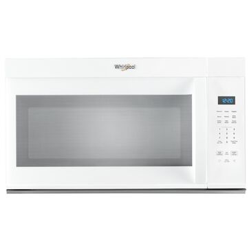 Whirlpool 1.7 cu. ft Over the range Microwave with 1000-Watts Cooking Power in White, , large