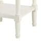 Maple and Jade End Table with Shelf and Drawer in Cream, , large
