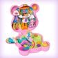 Polly Pocket Care Bears Partnership Compact Doll with Accessories Set in Multicolor, , large