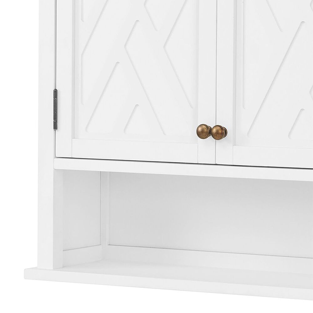 Timberlake Coventry 29&quot; Wall Bathroom Storage Cabinet in White, , large