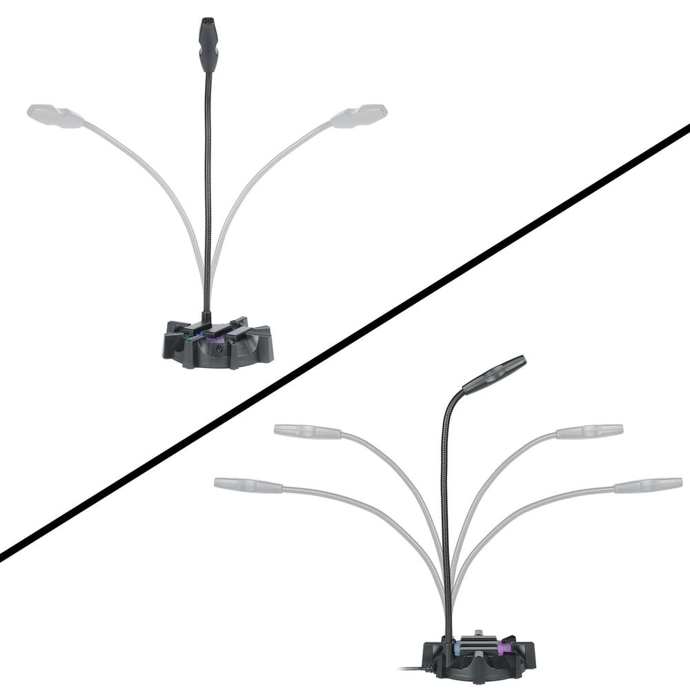 Enhance Microphone for PC with USB Plug and Mute Button in Black, , large