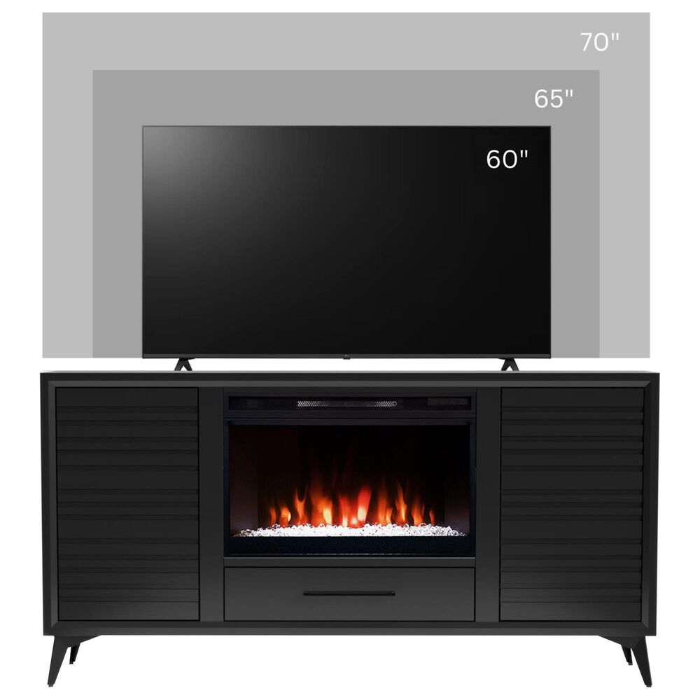 Legends Home Malibu 64" Fireplace Console in Seal Skin, , large