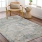 Surya Dresden Dusty Sage, Taupe, Off-White, Deep Teal, Ink Blue, Light Gray and Mustard 9" x 12"2" Area Rug, , large