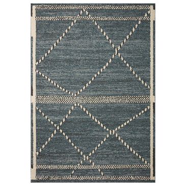 Loloi II Fabian 2"7" x 10" Denim and Charcoal Runner, , large