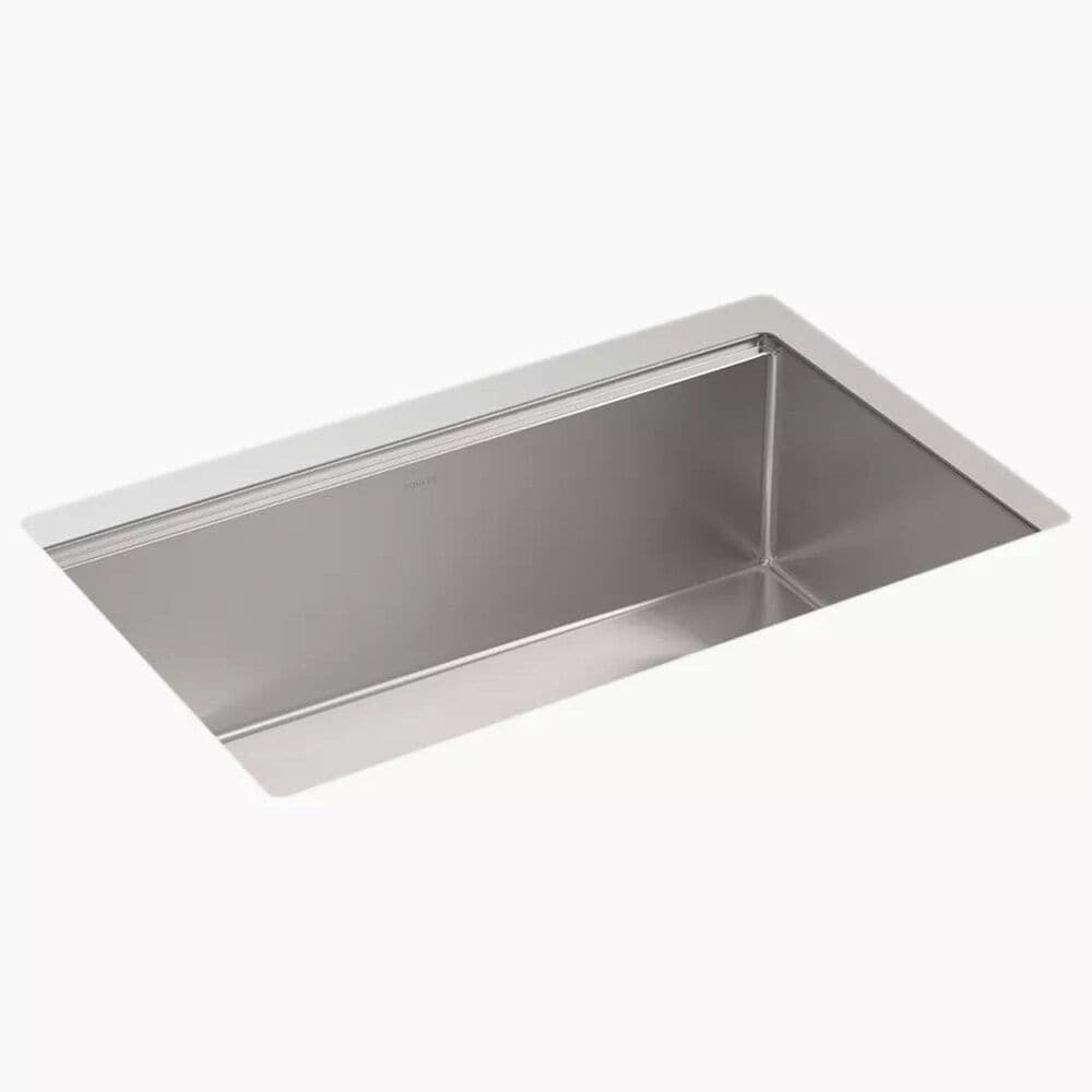 Kohler Strive 29" Undermount Single-Bowl Kitchen Sinks in Stainless Steel, , large