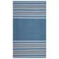 Safavieh Montauk MTK214A 5" x 8" Blue and Grey Area Rug, , large