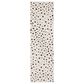 ROW by Oriental Weavers Hunter Polka Dots Beige and Black 2"3" x 7"6" Runner, , large