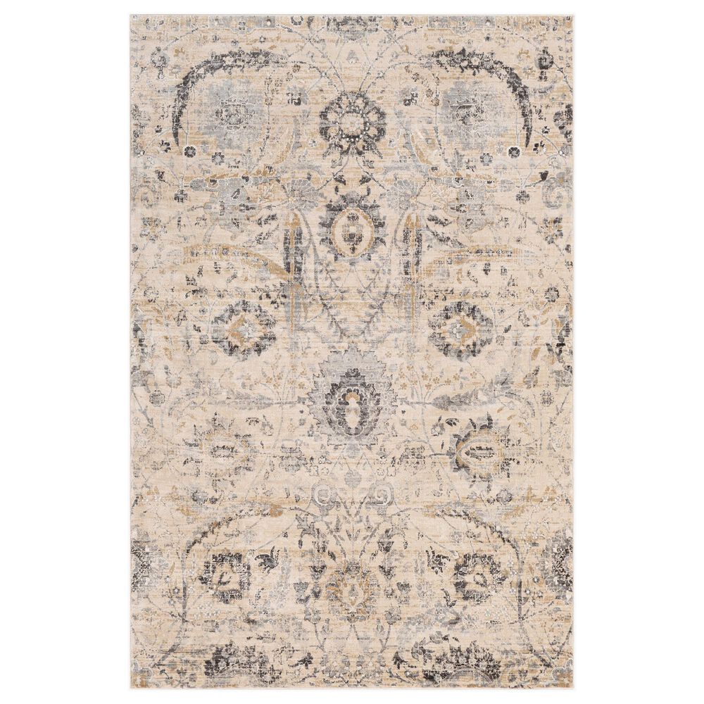 Surya Indigo 8"7" x 12"4" Charcoal, Beige, Black, Gray, Mustard and Off-White Area Rug, , large