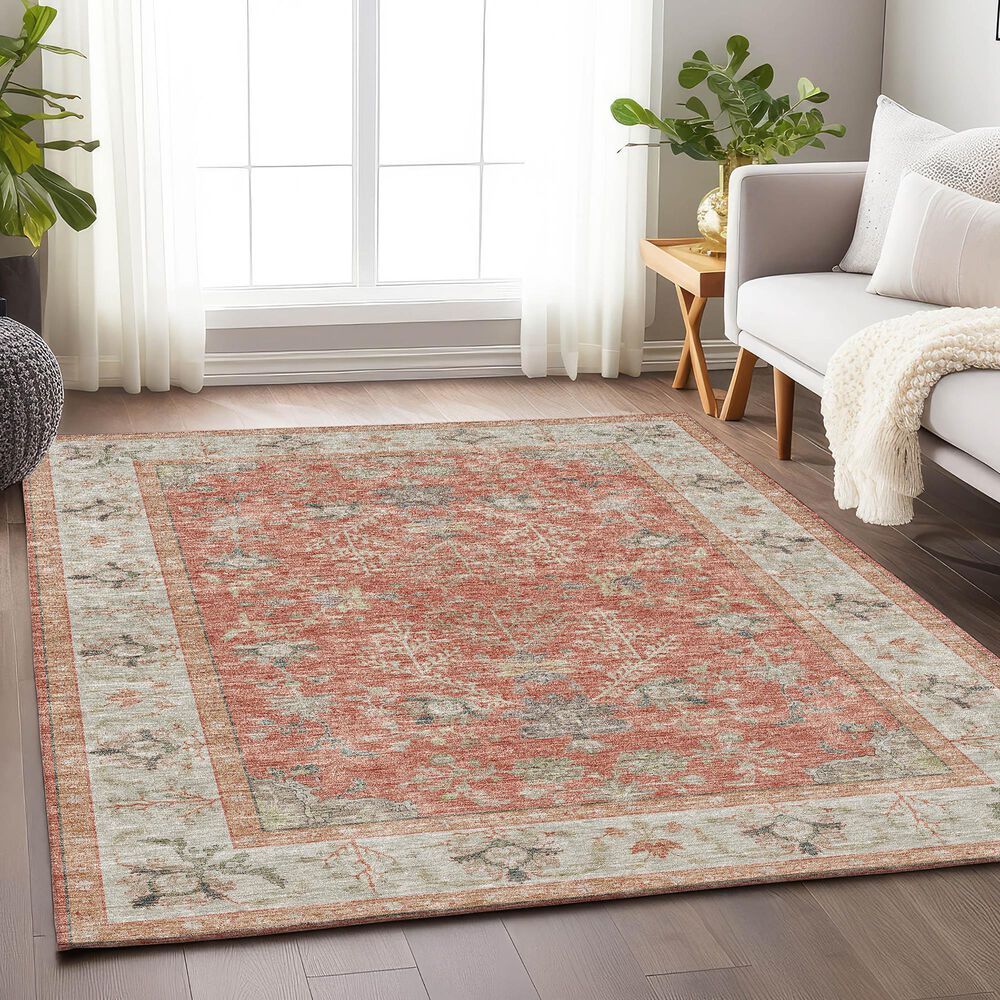 Dalyn Rug Company Hatay 8&#39; x 10&#39; Coral Area Rug, , large