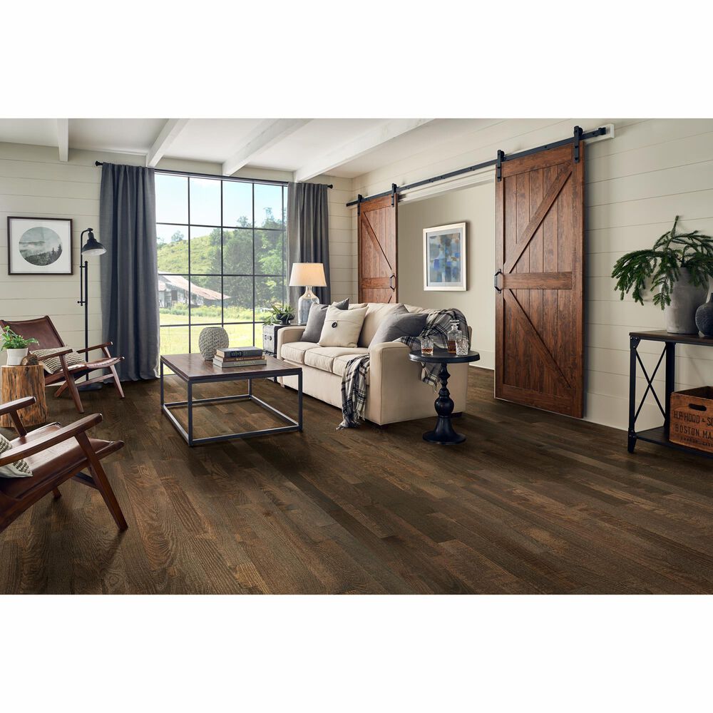 Bruce Barnwood Living Randolph Oak Solid Hardwood, , large