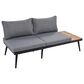HOMLUX 6-Piece Outdoor Sectional Set in Gray, , large