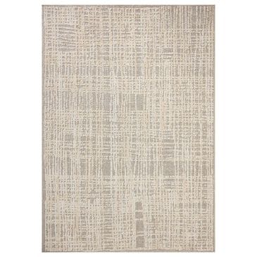 Amber Lewis x Loloi Bexley Natural and Dove 4" x 6" Area Rug, , large