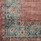 Loloi Heidi 2" x 5" Spice and Aqua Area Rug, , large