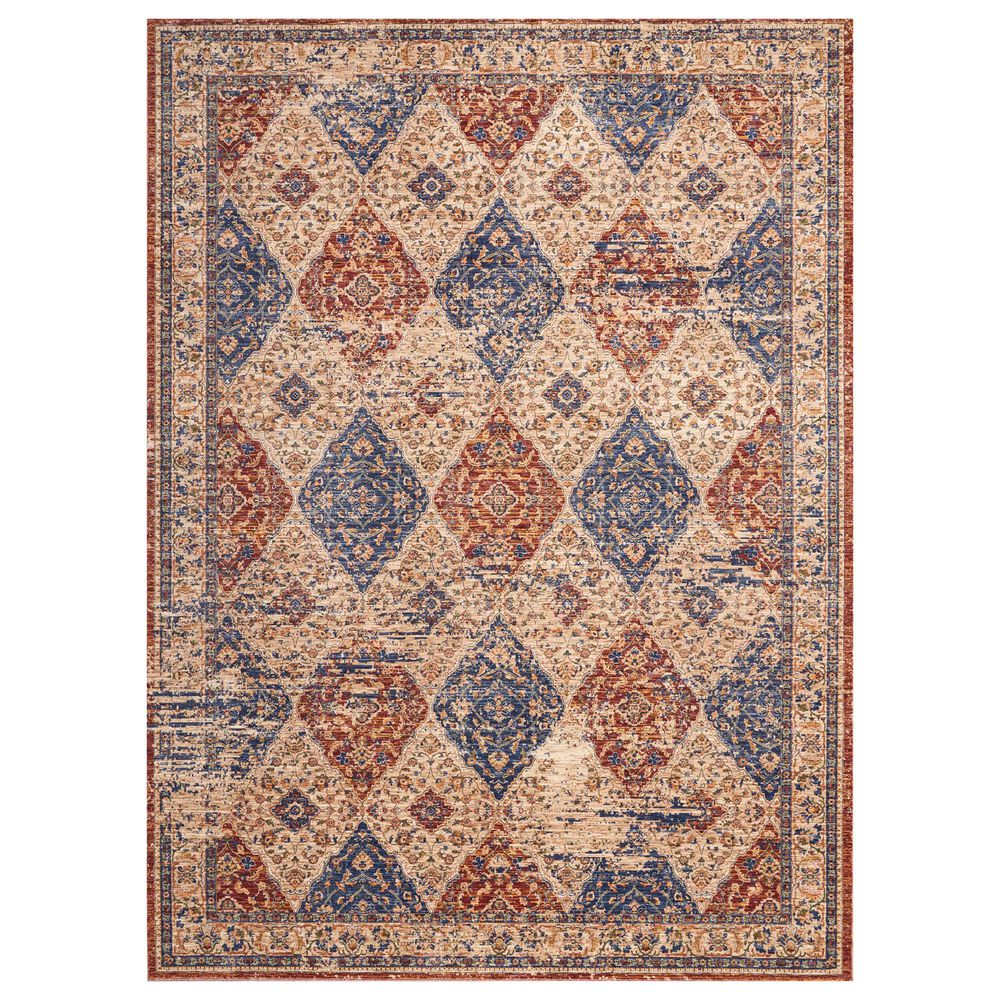 Nourison Lagos LAG05 9"10" x 13"2" Multicolor Area Rug, , large