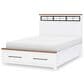 Legacy Classic Dutton Full Storage Bed in Natural White, Toasted Coconut and Aged Black, , large
