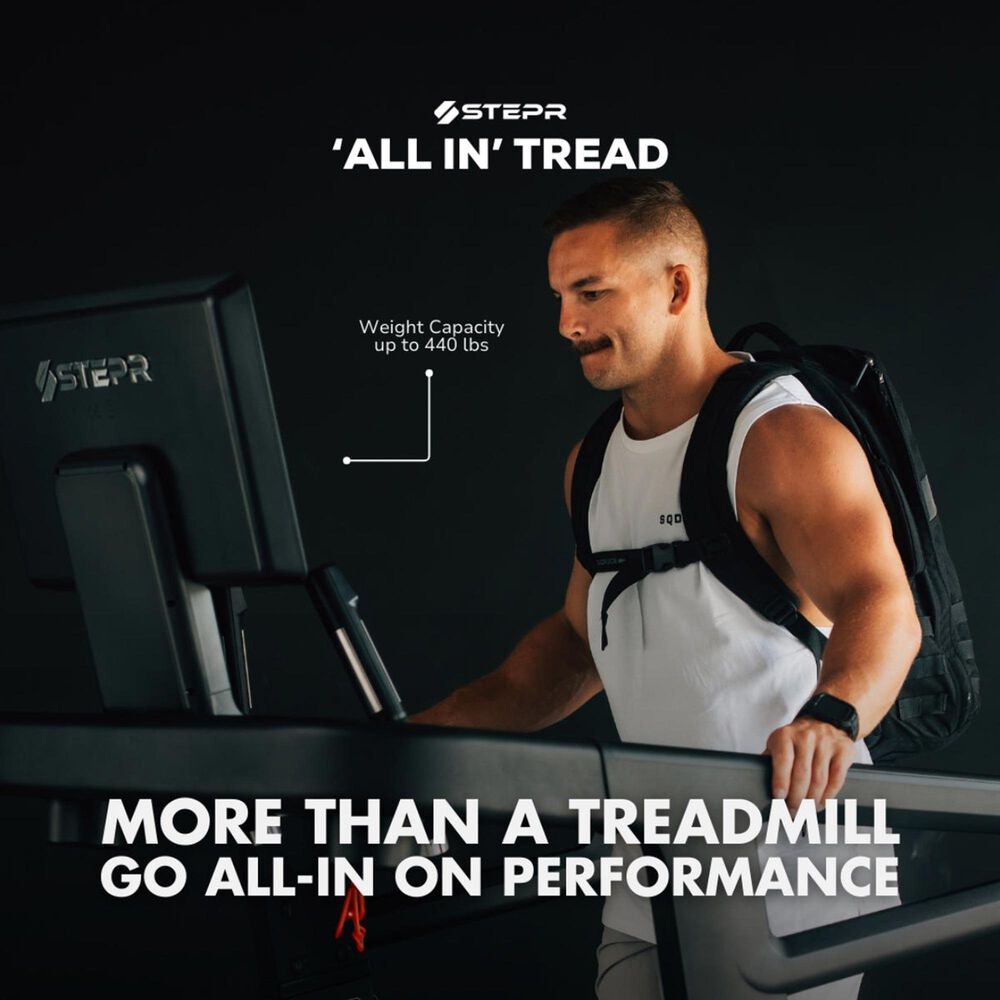 STEPR All-In Treadmill XL in Black, , large