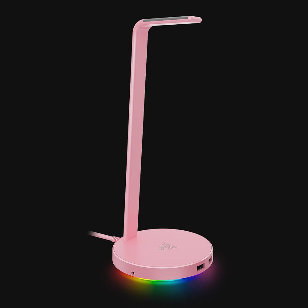 Razer Base Station V2 Chroma Gaming Headset Stand in Quartz Pink, , large