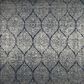 Safavieh Madison MAD604G 9" Round Navy and Silver Area Rug, , large