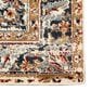 Amer Rugs Allure 8"9" x 11"9" Ivory and Navy Blue Area Rug, , large