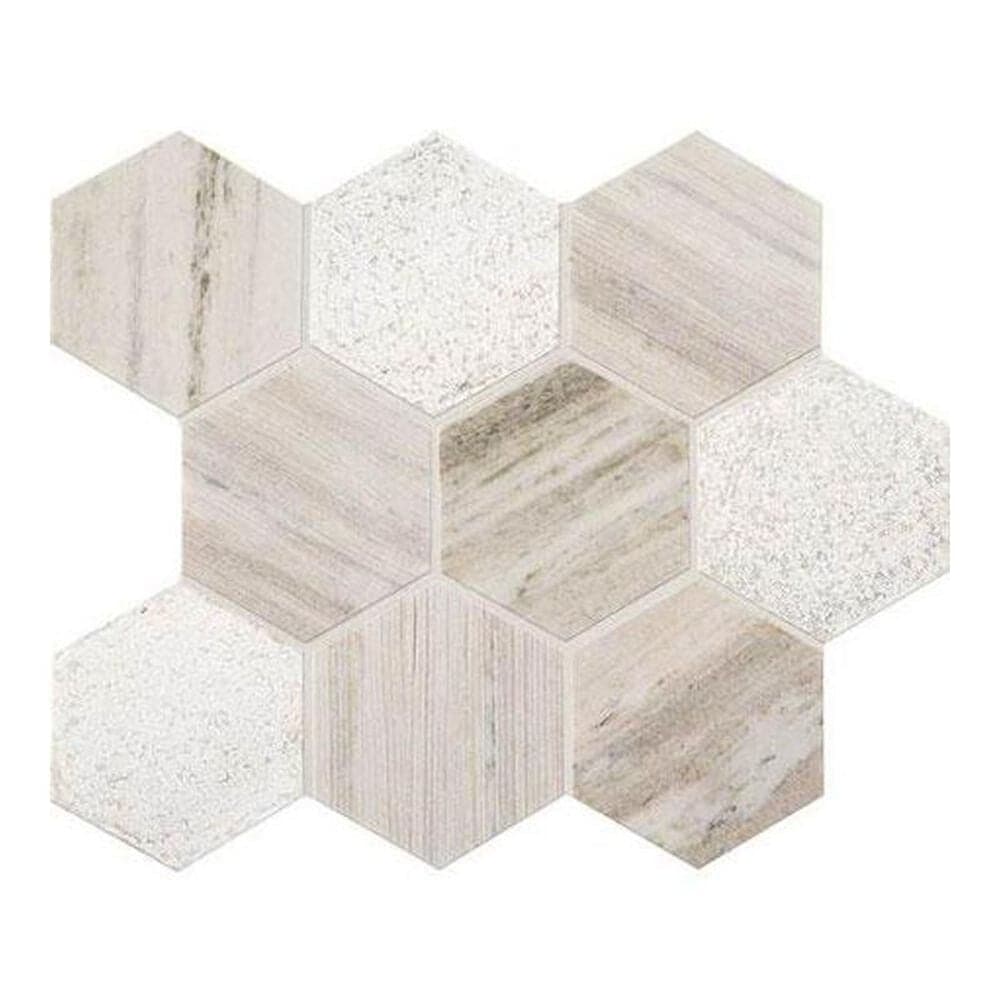 Marazzi Haven Point Open Horizon 12" x 12" Natural Stone Mosaic Sheet, , large