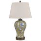 Porch View Chinoiserie Porcelain Table Lamp in Yellow, , large