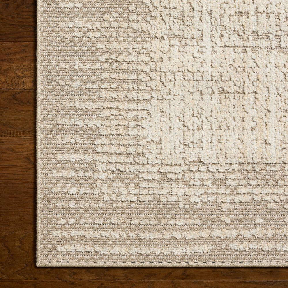 Amber Lewis x Loloi Bexley Natural and Taupe 4' x 6' Area Rug, , large