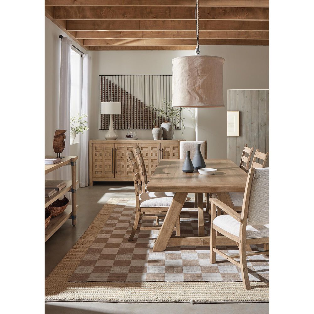 Hooker Furniture Vineyard Row 7-Piece Dining Set in Brown, , large