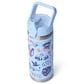 YETI Rambler 18 Oz Water Bottle with Color-Blocked Straw Cap in Big Sky Summer Camp, , large