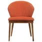 Blue River Westmont and Juno 5-Piece Dining Set with Orange Cushion in Walnut, , large