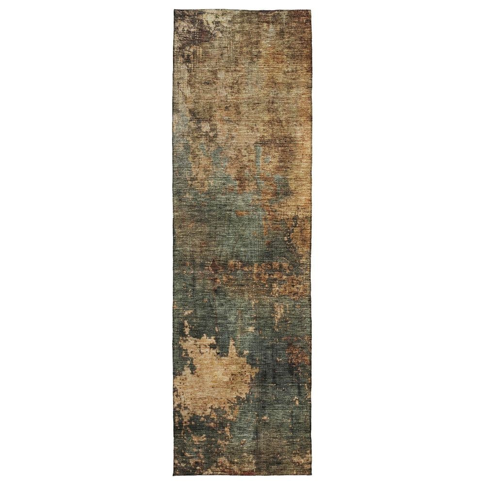 Dalyn Rug Company Nouveau NV19 2"3" x 7"6" Sage Indoor/Outdoor Runner, , large