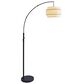 Lite Source 3-Layer Arch Floor Lamp in Black, , large