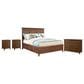 Hawthorne Furniture San Mateo Queen Storage Bed with Dresser and Two Nightstands in Tuscan, , large
