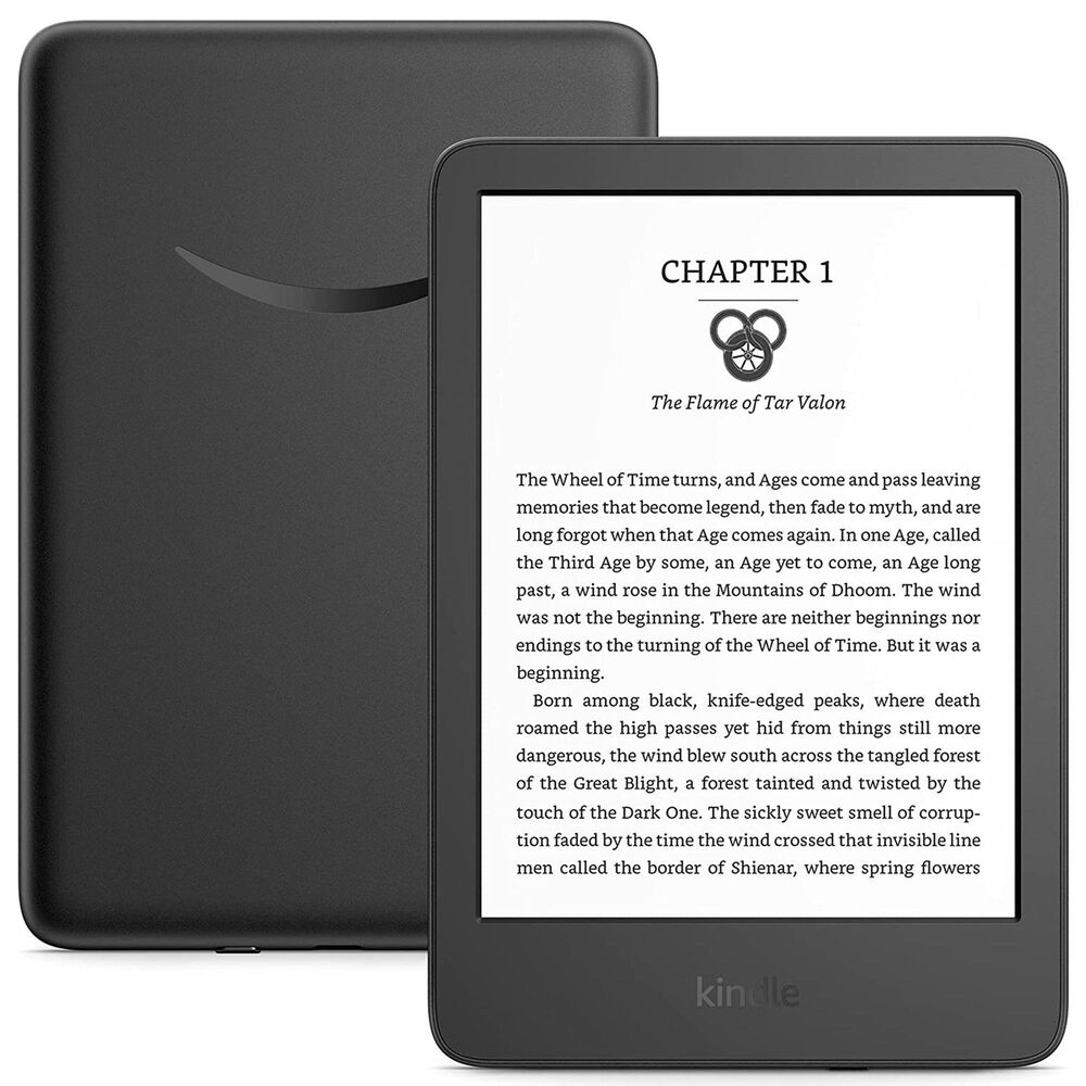Amazon Kindle EReader (2022 Release) 6" Display 16 GB in Black NFM