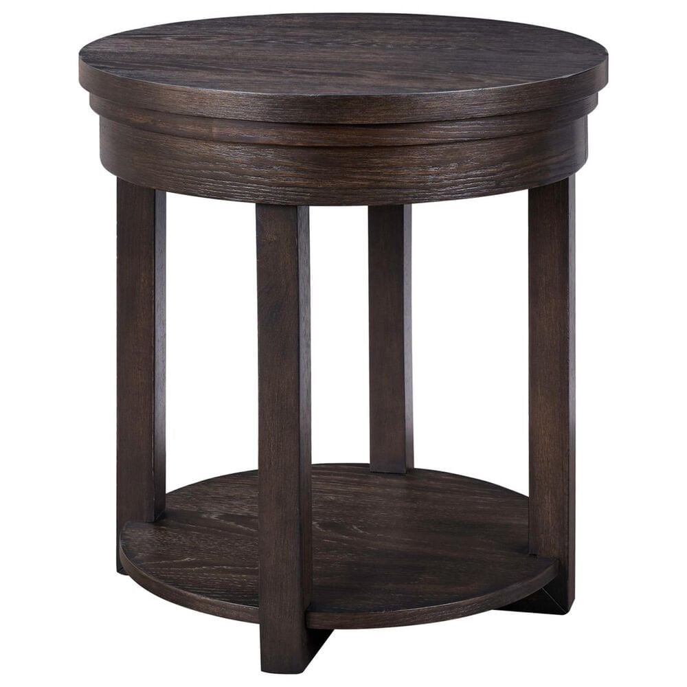 Belle Furnishings Weston End Table in Peppercorn, , large