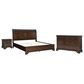 Ashley Trellington 3-Piece Queen Bedroom Set in Warm Brown Cherry, , large